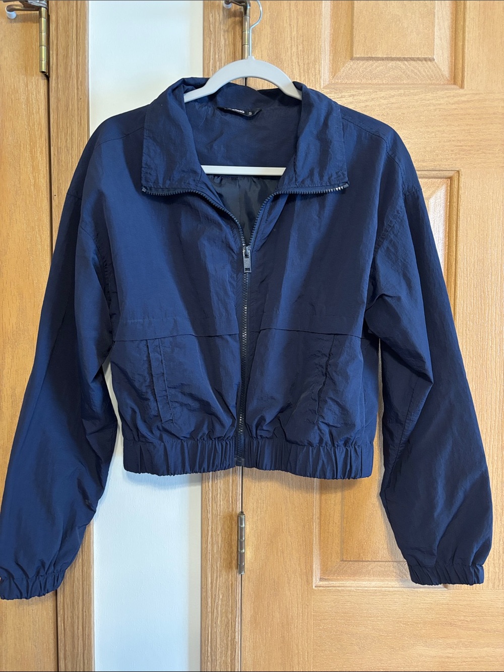 Ci Sono Navy Lightweight Bomber Jacket
